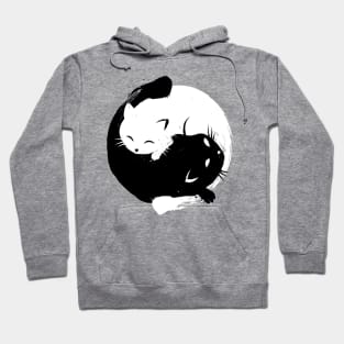 Yin Yang cats Hoodie